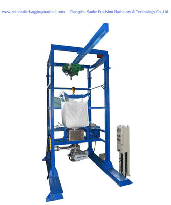 품질  DCS-1000W+DS 1000 Kg Jumbo Bag Unloader Machine Ton Bag Breaker Discharger 공장